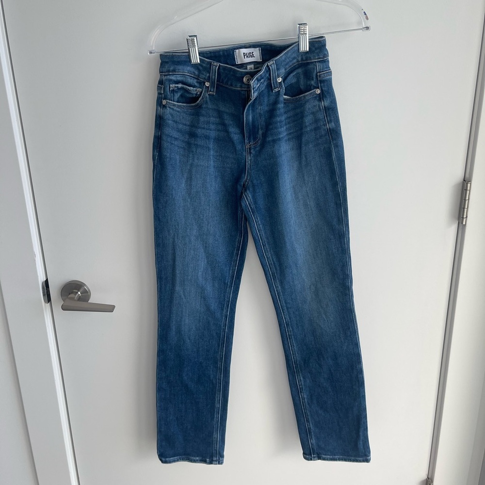 PAIGE Straight Leg Jeans